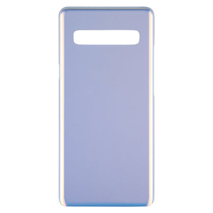 For Galaxy S10 5G SM-G977B / SM-G977U / SM-G977N Battery Back Cover (Silver) - Back Cover by buy2fix | Online Shopping UK | buy2fix