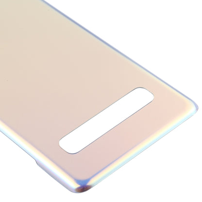 For Galaxy S10 5G SM-G977B / SM-G977U / SM-G977N Battery Back Cover (Silver) - Back Cover by buy2fix | Online Shopping UK | buy2fix