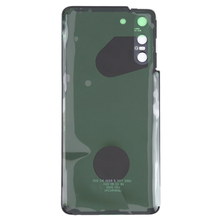 For Samsung Galaxy S21 5G Battery Back Cover with Camera Lens Cover (Black) - Back Cover by buy2fix | Online Shopping UK | buy2fix