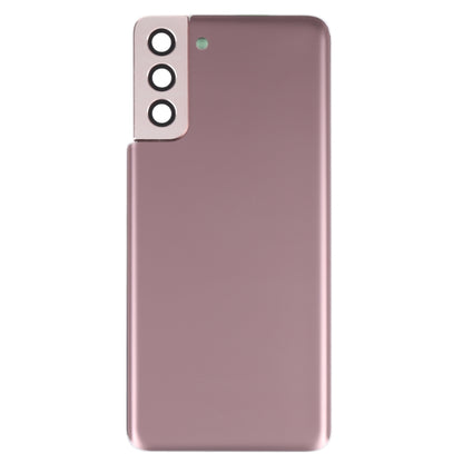 For Samsung Galaxy S21+ 5G Battery Back Cover with Camera Lens Cover (Brown) - Back Cover by buy2fix | Online Shopping UK | buy2fix