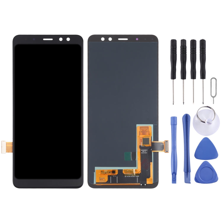 OLED LCD Screen for Samsung Galaxy A8 (2018) / A5 (2018) SM-A530 With Digitizer Full Assembly - LCD Screen by buy2fix | Online Shopping UK | buy2fix