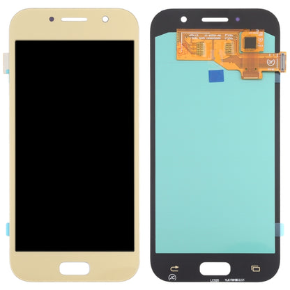 OLED LCD Screen for Samsung Galaxy A5 (2017) SM-A520 With Digitizer Full Assembly (Gold) - LCD Screen by buy2fix | Online Shopping UK | buy2fix