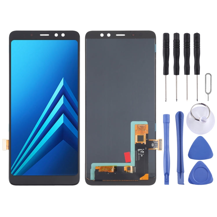 OLED LCD Screen for Samsung Galaxy A8+ (2018) SM-A730 With Digitizer Full Assembly - LCD Screen by buy2fix | Online Shopping UK | buy2fix