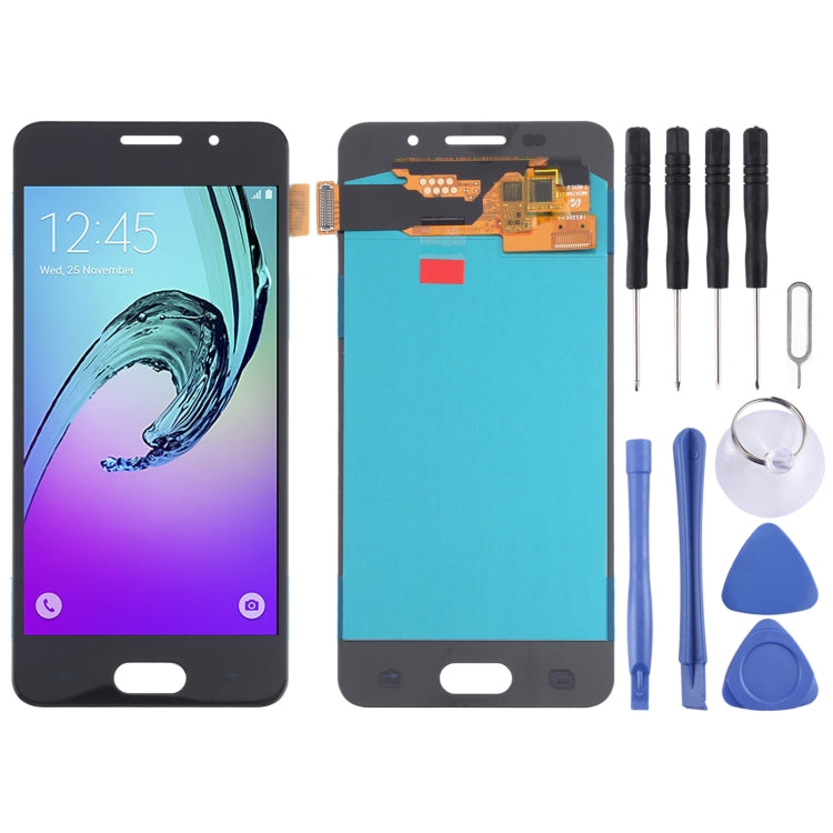 OLED LCD Screen for Samsung Galaxy A3 (2016) SM-A310 With Digitizer Full Assembly (Black) - LCD Screen by buy2fix | Online Shopping UK | buy2fix
