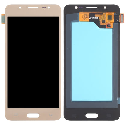 OLED LCD Screen for Samsung Galaxy J5 (2016) SM-J510 With Digitizer Full Assembly (Gold) - LCD Screen by buy2fix | Online Shopping UK | buy2fix