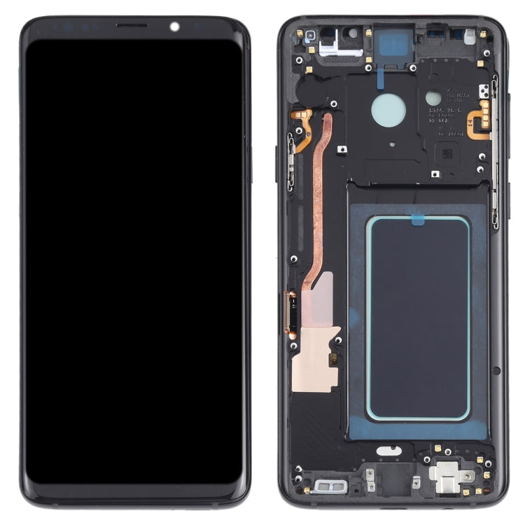 OLED LCD Screen for Samsung Galaxy S9+ SM-G965 Digitizer Full Assembly with Frame (Black) - LCD Screen by buy2fix | Online Shopping UK | buy2fix