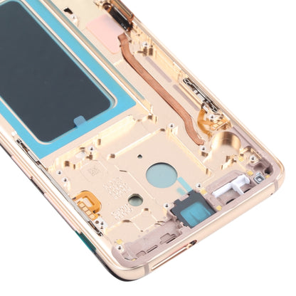 OLED LCD Screen for Samsung Galaxy S9+ SM-G965 Digitizer Full Assembly with Frame (Gold) - LCD Screen by buy2fix | Online Shopping UK | buy2fix
