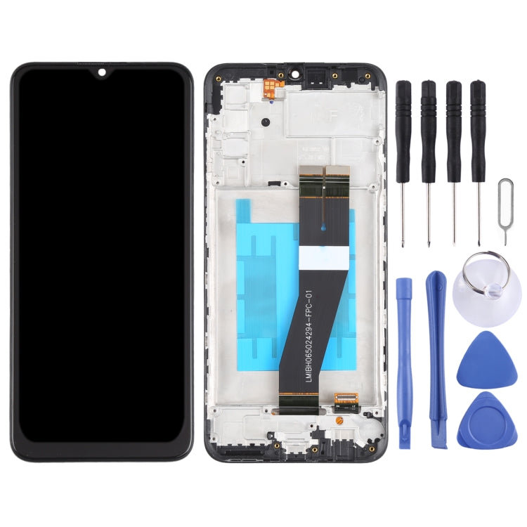 OEM LCD Screen for Samsung Galaxy M02s Digitizer Full Assembly with Frame (US) - LCD Screen by buy2fix | Online Shopping UK | buy2fix