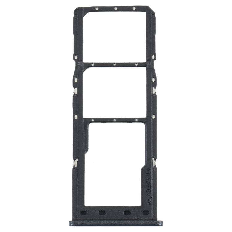 For Samsung Galaxy M12 SM-M127 SIM Card Tray + SIM Card Tray + Micro SD Card Tray (Black) - Card Tray by buy2fix | Online Shopping UK | buy2fix