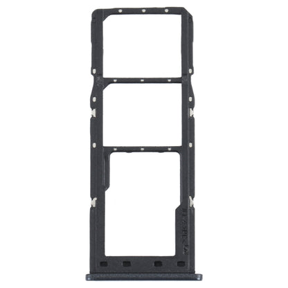 For Samsung Galaxy M12 SM-M127 SIM Card Tray + SIM Card Tray + Micro SD Card Tray (Black) - Card Tray by buy2fix | Online Shopping UK | buy2fix
