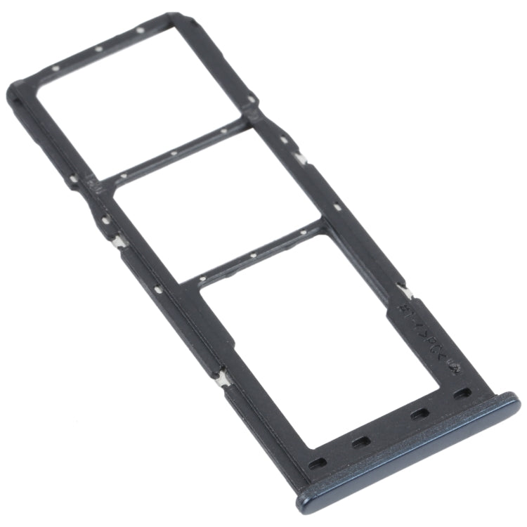 For Samsung Galaxy M12 SM-M127 SIM Card Tray + SIM Card Tray + Micro SD Card Tray (Black) - Card Tray by buy2fix | Online Shopping UK | buy2fix