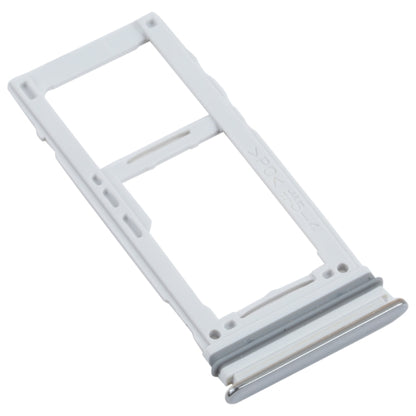 For Samsung Galaxy A52S 5G SM-A528 SIM Card Tray + SIM Card Tray / Micro SD Card Tray (Silver) - Card Tray by buy2fix | Online Shopping UK | buy2fix