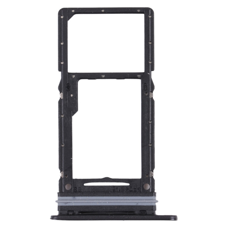 For Samsung Galaxy A33 5G SM-A336B Original SIM Card Tray + SIM Card Tray / Micro SD card tray (Black) - Card Tray by buy2fix | Online Shopping UK | buy2fix