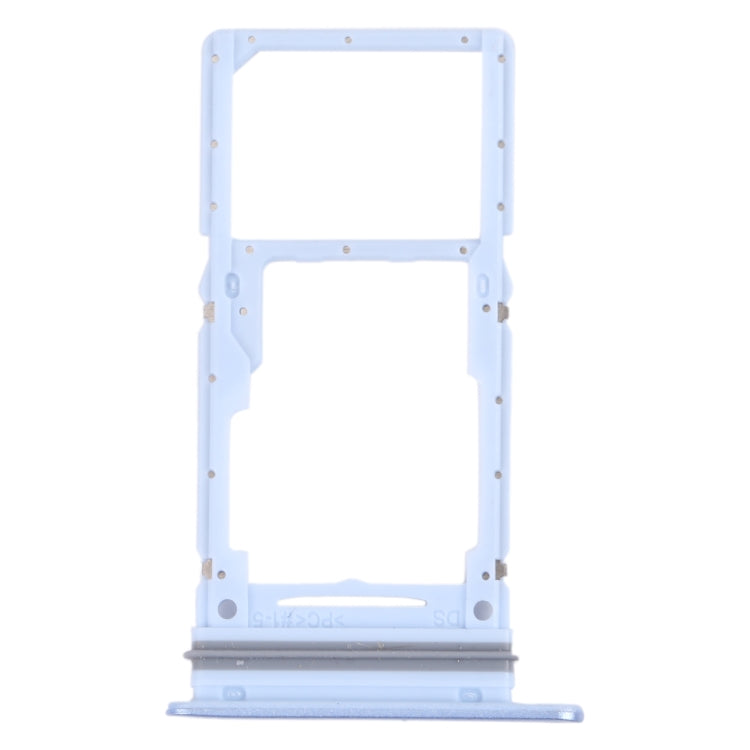 For Samsung Galaxy A33 5G SM-A336B Original SIM Card Tray + SIM Card Tray / Micro SD card tray (Blue) - Card Tray by buy2fix | Online Shopping UK | buy2fix