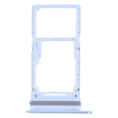 For Samsung Galaxy A33 5G SM-A336B Original SIM Card Tray + SIM Card Tray / Micro SD card tray (Blue) - Card Tray by buy2fix | Online Shopping UK | buy2fix
