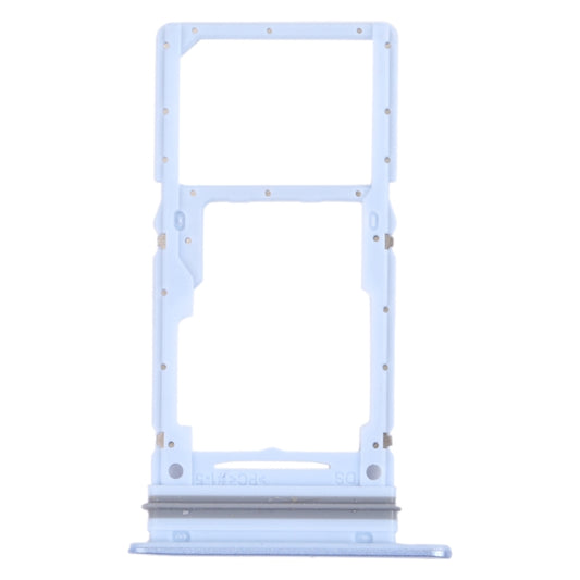 For Samsung Galaxy A33 5G SM-A336B Original SIM Card Tray + SIM Card Tray / Micro SD card tray (Blue) - Card Tray by buy2fix | Online Shopping UK | buy2fix
