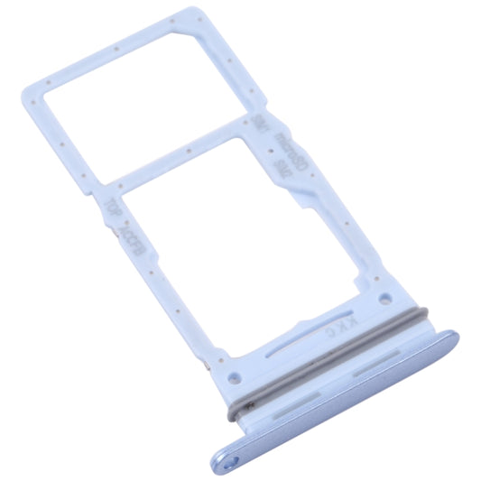 For Samsung Galaxy A33 5G SM-A336B Original SIM Card Tray + SIM Card Tray / Micro SD card tray (Blue) - Card Tray by buy2fix | Online Shopping UK | buy2fix