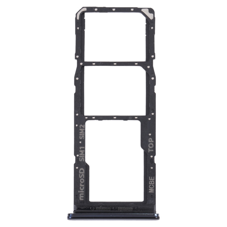 For Samsung Galaxy M32 5G SM-M326B Original SIM Card Tray + SIM Card Tray + Micro SD card tray (Black) - Card Tray by buy2fix | Online Shopping UK | buy2fix