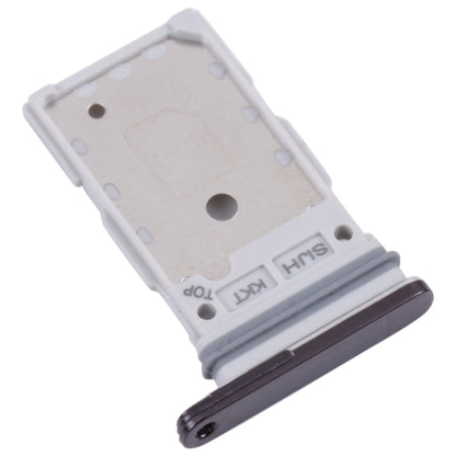 For Samsung Galaxy S22 Ultra 5G SM-S908B Original SIM Card Tray + SIM Card Tray (Black) -  by buy2fix | Online Shopping UK | buy2fix