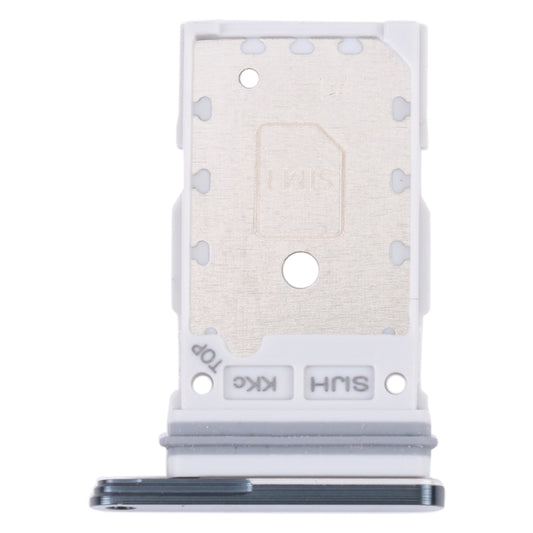For Samsung Galaxy S22 Ultra 5G SM-S908B Original SIM Card Tray + SIM Card Tray (Green) -  by buy2fix | Online Shopping UK | buy2fix
