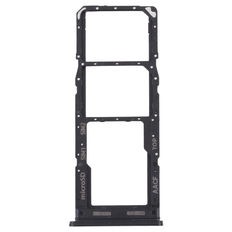 For Samsung Galaxy A13 5G SM-A136 Original SIM Card Tray + SIM Card Tray + Micro SD card tray (Black) - Card Tray by buy2fix | Online Shopping UK | buy2fix