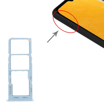 For Samsung Galaxy A13 5G SM-A136 Original SIM Card Tray + SIM Card Tray + Micro SD card tray (Blue) - Card Tray by buy2fix | Online Shopping UK | buy2fix