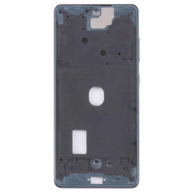 For Samsung Galaxy S20 FE 5G SM-G781B Middle Frame Bezel Plate (Black) - Frame Bezel Plate by buy2fix | Online Shopping UK | buy2fix