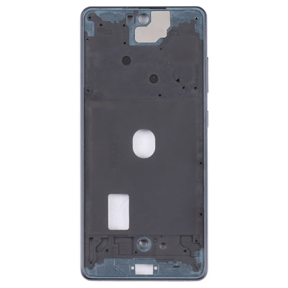 For Samsung Galaxy S20 FE 5G SM-G781B Middle Frame Bezel Plate (Black) - Frame Bezel Plate by buy2fix | Online Shopping UK | buy2fix