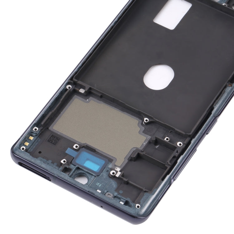 For Samsung Galaxy S20 FE 5G SM-G781B Middle Frame Bezel Plate (Black) - Frame Bezel Plate by buy2fix | Online Shopping UK | buy2fix