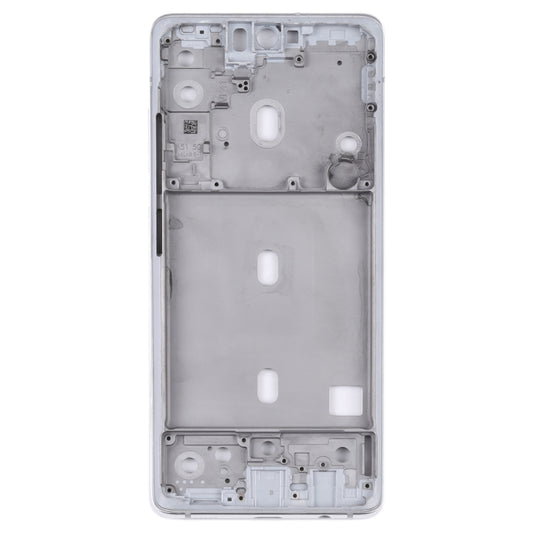 For Samsung Galaxy S20 FE 5G SM-G781B Middle Frame Bezel Plate (Silver) - Frame Bezel Plate by buy2fix | Online Shopping UK | buy2fix