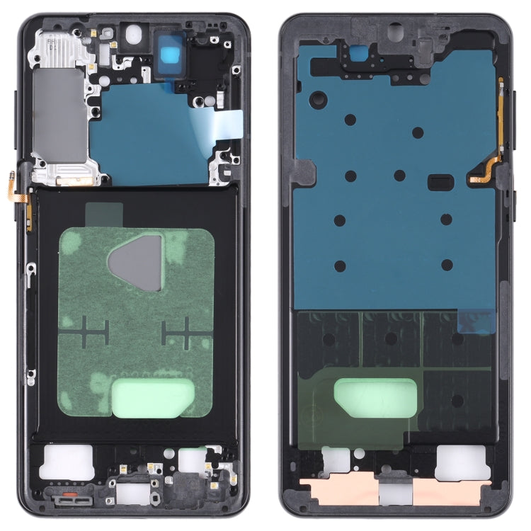 For Samsung Galaxy S21+ 5G SM-G996B Middle Frame Bezel Plate (Black) - Frame Bezel Plate by buy2fix | Online Shopping UK | buy2fix