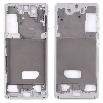 For Samsung Galaxy S21 5G SM-G991B Middle Frame Bezel Plate (Silver) - Frame Bezel Plate by buy2fix | Online Shopping UK | buy2fix