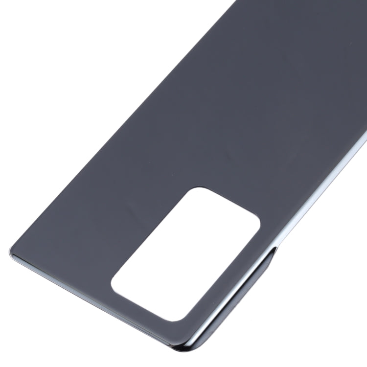 For Samsung Galaxy Z Fold2 5G SM-F916B Glass Battery Back Cover (Black) - Back Cover by buy2fix | Online Shopping UK | buy2fix