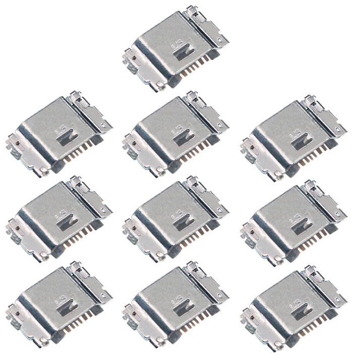 For Galaxy J5 Prime G570F 10pcs Charging Port Connector - Tail Connector by buy2fix | Online Shopping UK | buy2fix