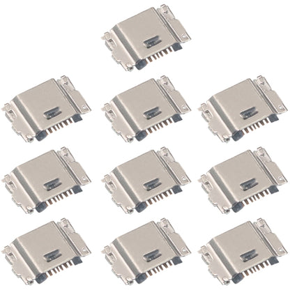 For Galaxy M10 105F 10pcs Charging Port Connector - Tail Connector by buy2fix | Online Shopping UK | buy2fix