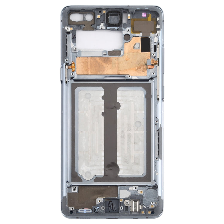 For Galaxy S10 5G  Middle Frame Bezel Plate with Side Keys (Grey) - Frame Bezel Plate by buy2fix | Online Shopping UK | buy2fix