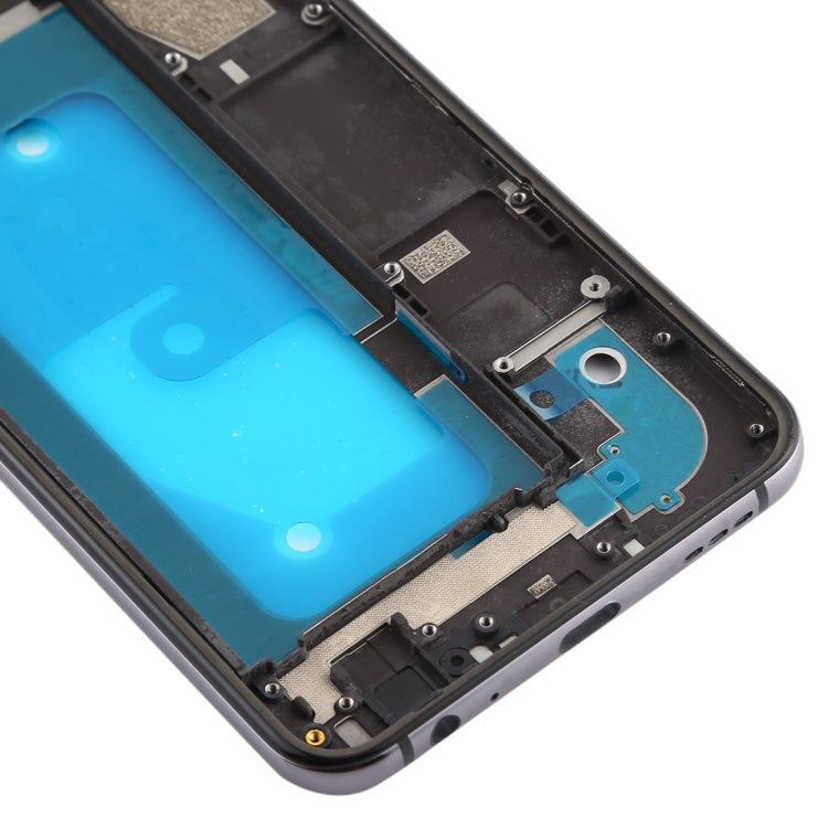 For Galaxy A6s  Middle Frame Bezel Plate (Black) - Frame Bezel Plate by buy2fix | Online Shopping UK | buy2fix