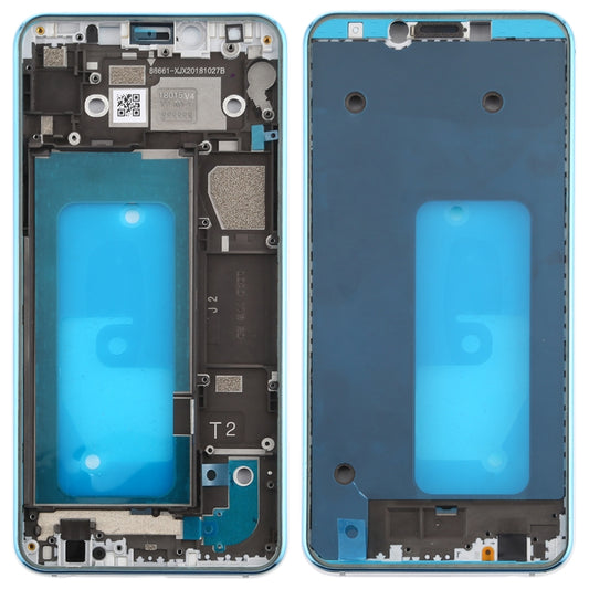 For Galaxy A6s  Middle Frame Bezel Plate (Blue) - Frame Bezel Plate by buy2fix | Online Shopping UK | buy2fix