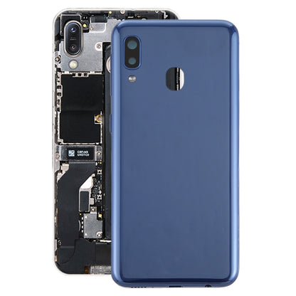 For Galaxy A20e Battery Back Cover with Side Keys (Blue) - Back Cover by buy2fix | Online Shopping UK | buy2fix