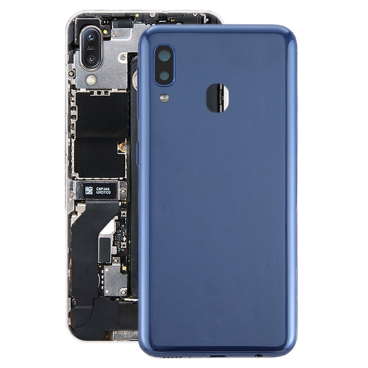For Galaxy A20e Battery Back Cover with Side Keys (Blue) - Back Cover by buy2fix | Online Shopping UK | buy2fix