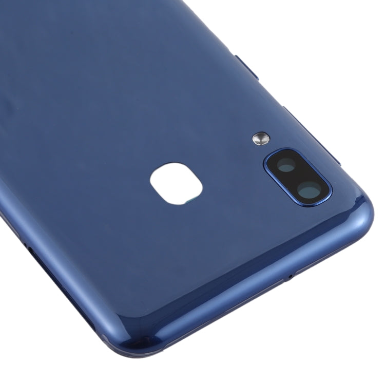 For Galaxy A20e Battery Back Cover with Side Keys (Blue) - Back Cover by buy2fix | Online Shopping UK | buy2fix