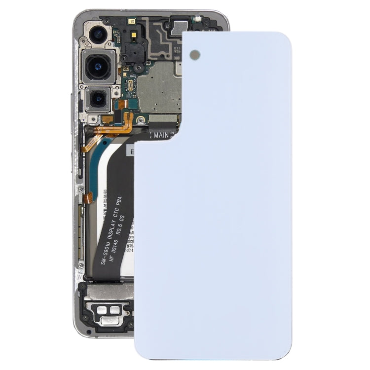 For Samsung Galaxy S22 Battery Back Cover (White) -  by buy2fix | Online Shopping UK | buy2fix
