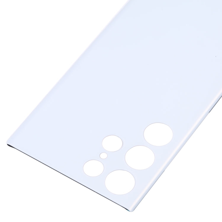 For Samsung Galaxy S22 Ultra Battery Back Cover (White) -  by buy2fix | Online Shopping UK | buy2fix