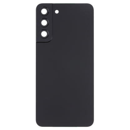 For Samsung Galaxy S22+ 5G SM-S906B Battery Back Cover with Camera Lens Cover (Black) -  by buy2fix | Online Shopping UK | buy2fix