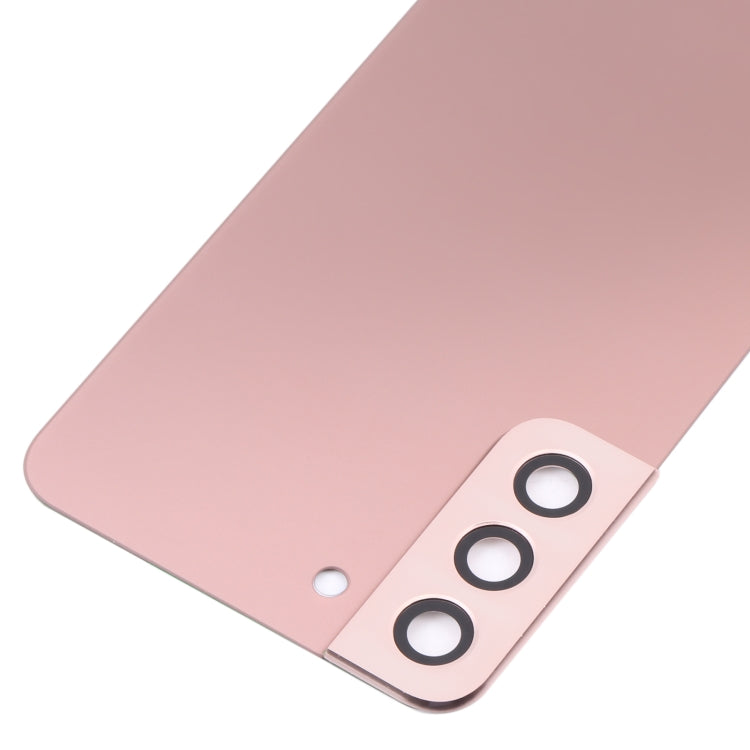For Samsung Galaxy S22+ 5G SM-S906B Battery Back Cover with Camera Lens Cover (Pink) -  by buy2fix | Online Shopping UK | buy2fix