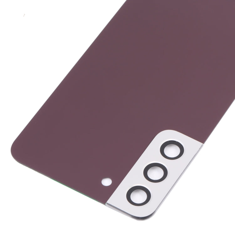 For Samsung Galaxy S22+ 5G SM-S906B Battery Back Cover with Camera Lens Cover (Purple) -  by buy2fix | Online Shopping UK | buy2fix