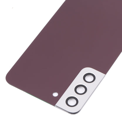 For Samsung Galaxy S22+ 5G SM-S906B Battery Back Cover with Camera Lens Cover (Purple) -  by buy2fix | Online Shopping UK | buy2fix