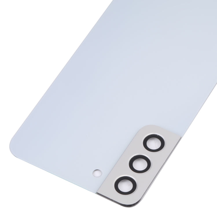 For Samsung Galaxy S22+ 5G SM-S906B Battery Back Cover with Camera Lens Cover (White) -  by buy2fix | Online Shopping UK | buy2fix