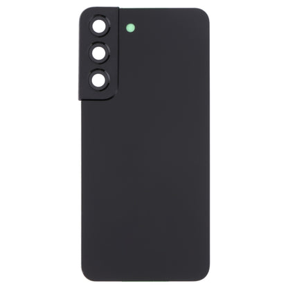 For Samsung Galaxy S22 5G SM-S901B Battery Back Cover with Camera Lens Cover (Black) -  by buy2fix | Online Shopping UK | buy2fix