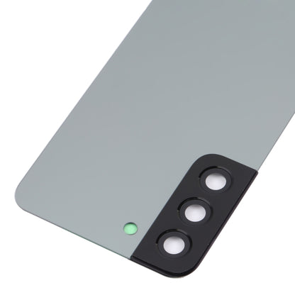 For Samsung Galaxy S22 5G SM-S901B Battery Back Cover with Camera Lens Cover (Grey) -  by buy2fix | Online Shopping UK | buy2fix